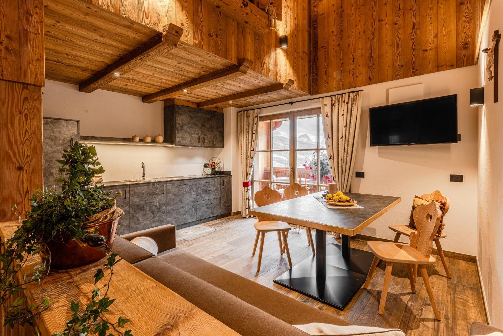 Farm Chalet Jusciara Badia Kültér fotó
